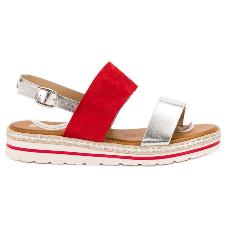 SHELOVET Comfortable sandals red