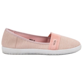 Pink VICES Slipons
