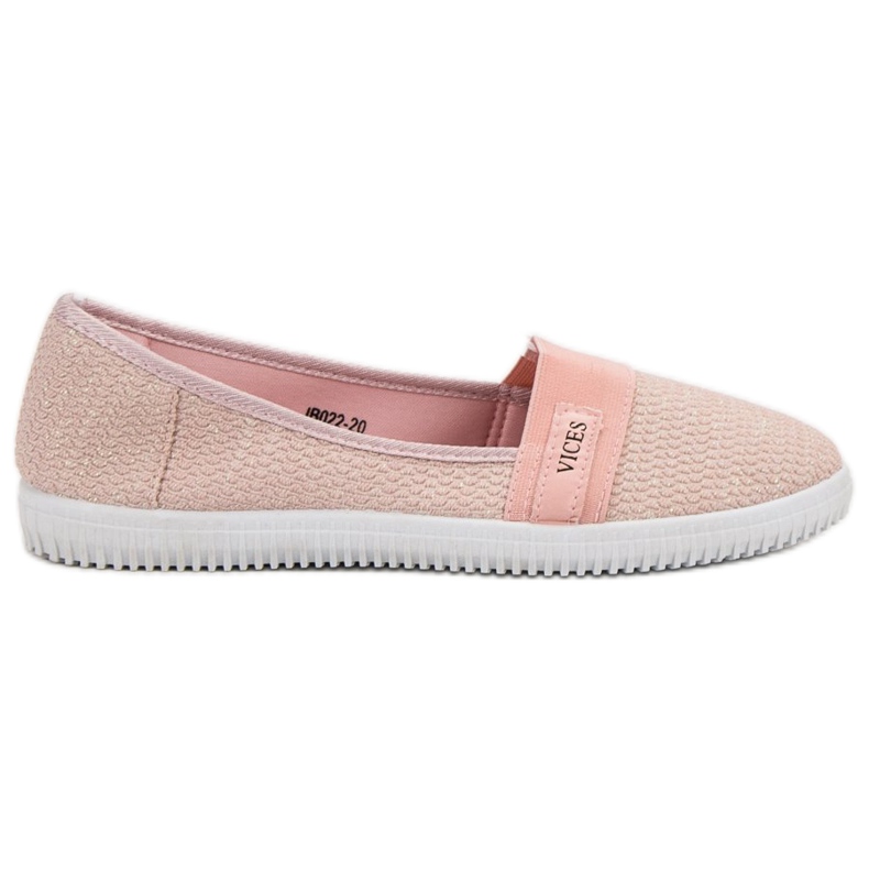 Pink VICES Slipons