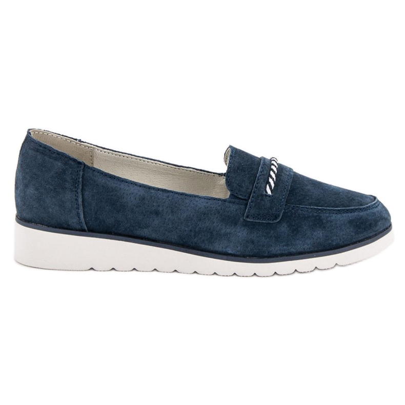 Filippo Leather loafers blue