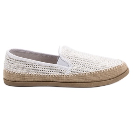 SHELOVET White Espadrilles
