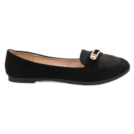 Top Shoes Stylish ballerinas black