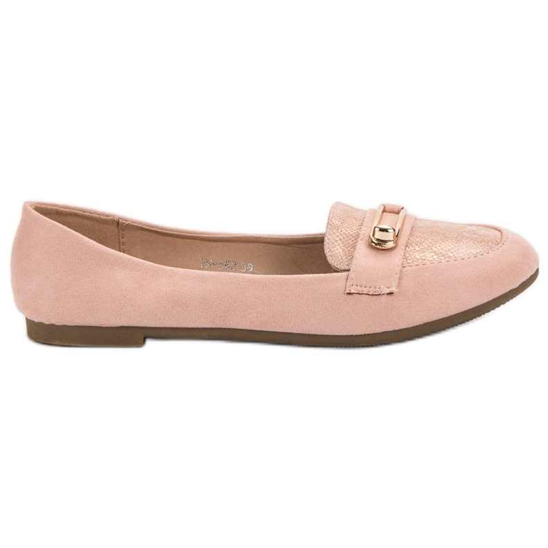 Top Shoes Stylish ballerinas pink