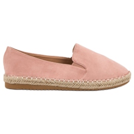Primavera Suede Espadrilles pink