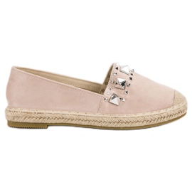 Bestelle Espadrilles With Studs brown