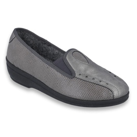 Befado women's shoes pu 035D003 grey