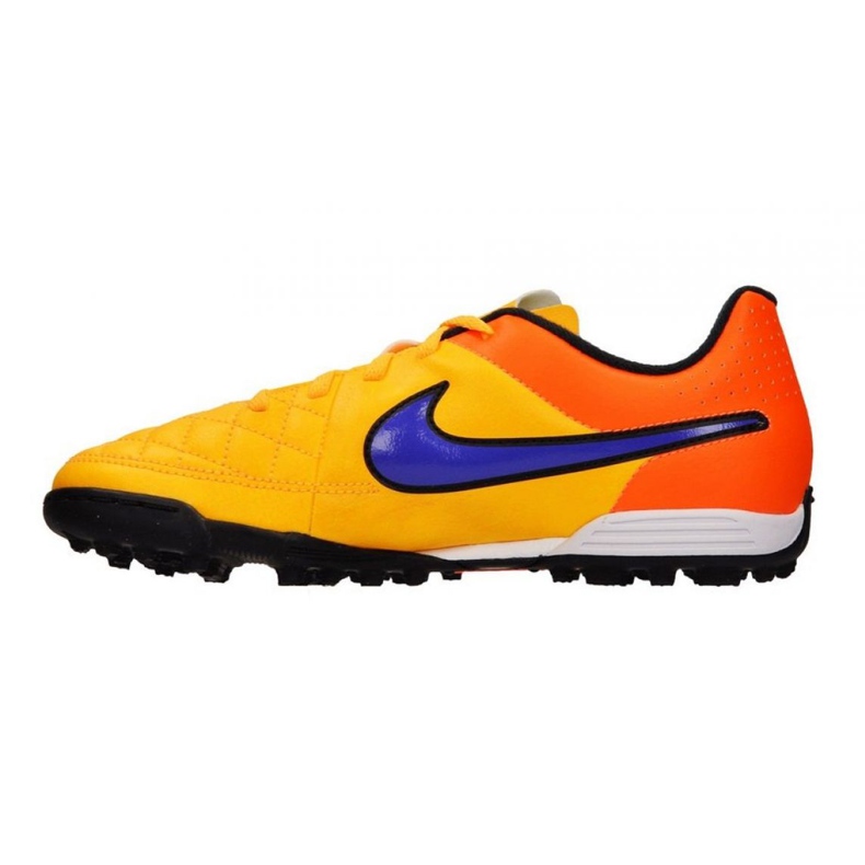 Nike Tiempo Rio Ii Tf Jr 631524-858 football shoes multicolored orange