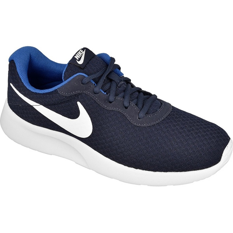 Nike Sportswear Tanjun M 812654-414 shoe white navy blue Nike Sportswear Tanjun M 812654-414 shoe white navy blue