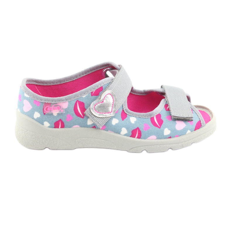 Befado children's shoes 969Y133 pink grey