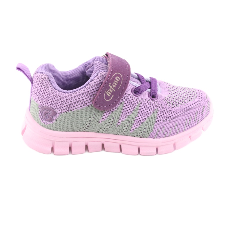 Befado children's shoes up to 23 cm 516X024 violet pink green