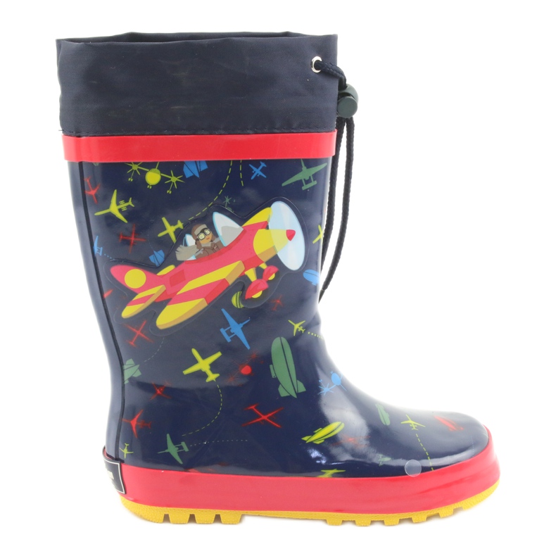 American Club American SamoLot children's rain boots red navy blue American Club American SamoLot children's rain boots red navy blue