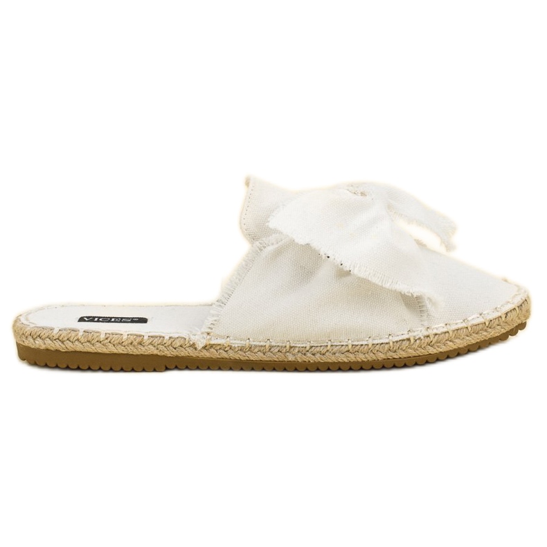 Built-in VICES slippers white