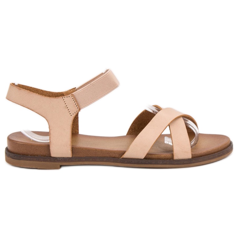 SHELOVET Slip-on Sandals brown SHELOVET Slip-on Sandals brown