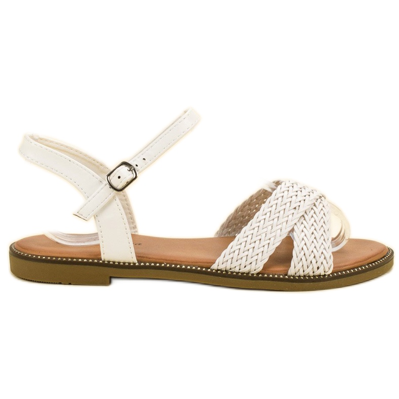 SHELOVET White Sandals SHELOVET White Sandals