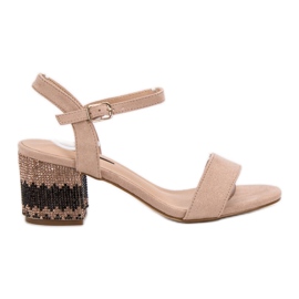 SDS Sandals On A Bar brown