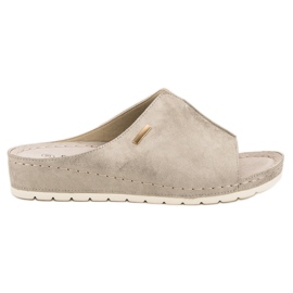 Goodin Golden Slippers brown yellow Goodin Golden Slippers brown yellow