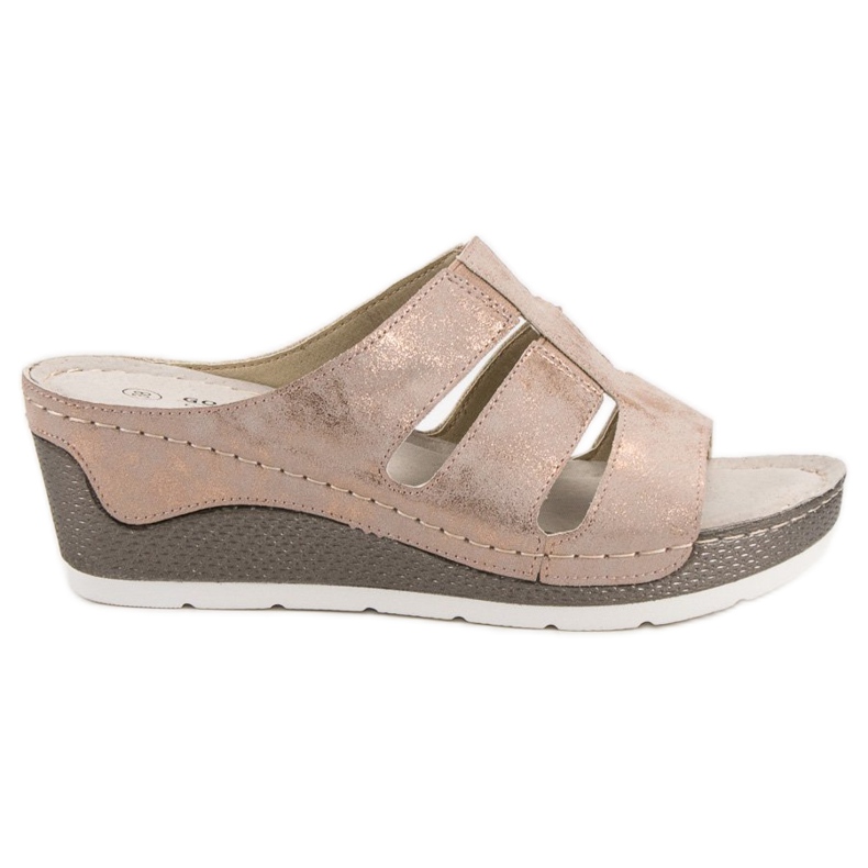 Goodin Wedge Sandals pink Goodin Wedge Sandals pink