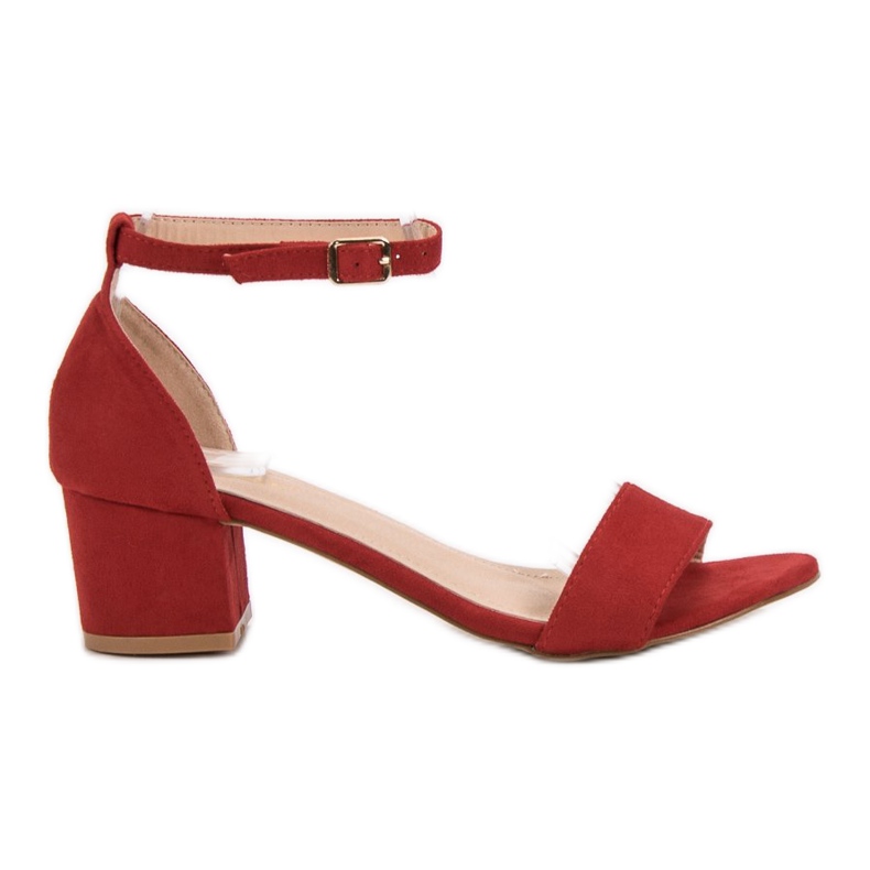 SHELOVET Classic Red Sandals