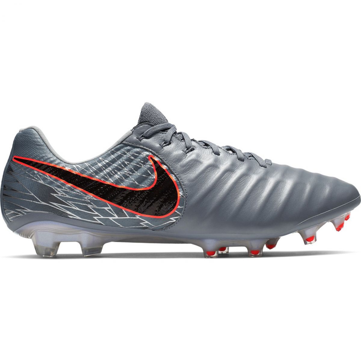 Nike Tiempo Legend 7 Elite Fg M AH7238 408 football shoes grey grey
