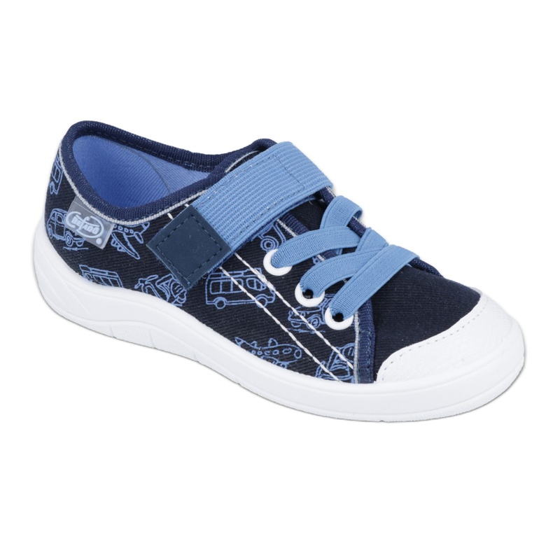 Befado children's shoes 251X118 navy blue blue Befado children's shoes 251X118 navy blue blue