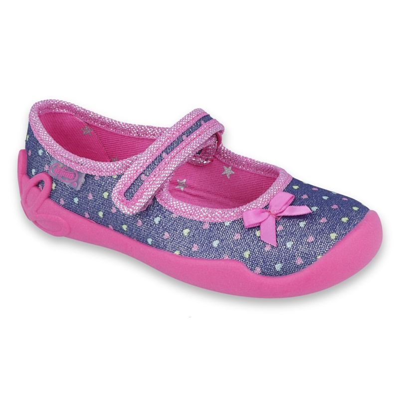 Befado children's shoes 114X357 navy blue pink