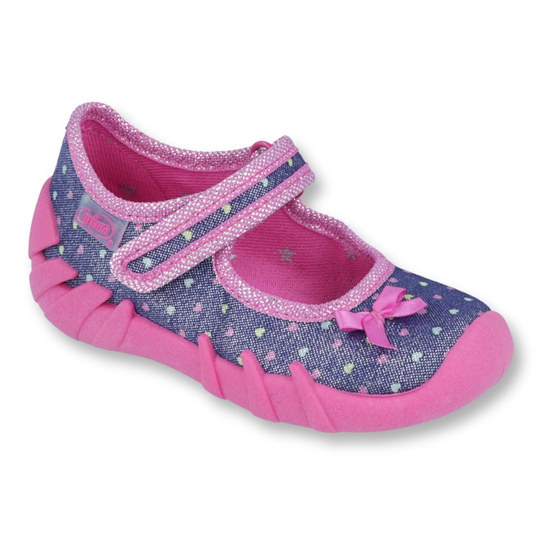 Befado children's shoes 109P194 navy blue pink multicolored Befado children's shoes 109P194 navy blue pink multicolored