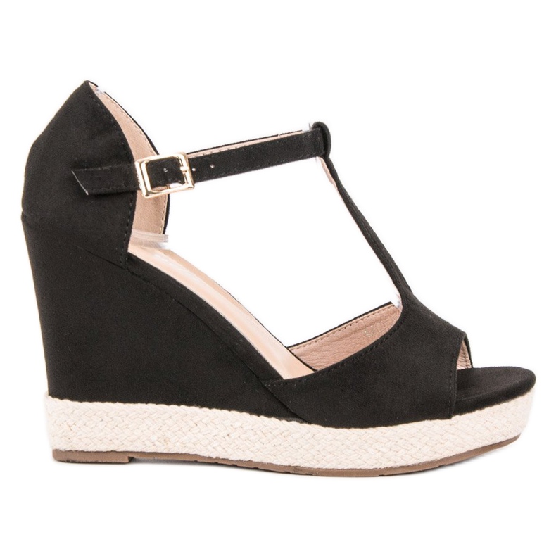 Renda Black Sandals