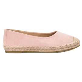 Marquiz Suede ballerinas pink