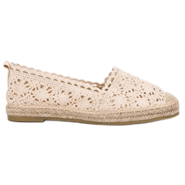 Seastar Lace Espadrilles brown