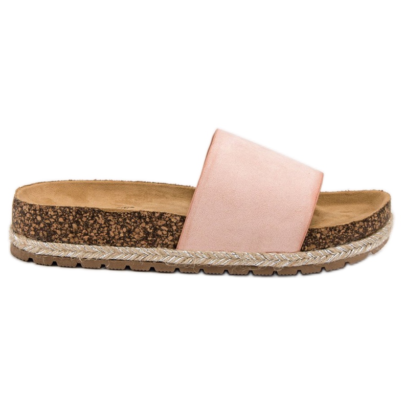 Bestelle Classic Suede Slippers pink Bestelle Classic Suede Slippers pink
