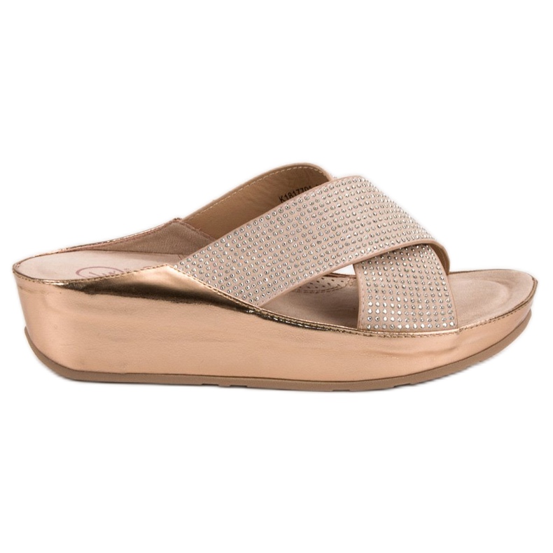 Kylie Wedge Sandals brown