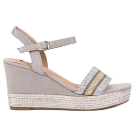 SDS Wedge Sandals grey SDS Wedge Sandals grey