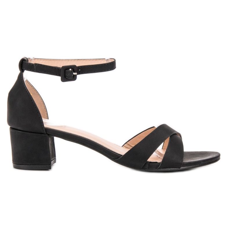 Sergio Todzi Classic Black Sandals Sergio Todzi Classic Black Sandals