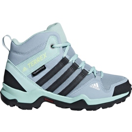 Shoes adidas Terrex AX2R Mid Cp Jr BC0672 blue