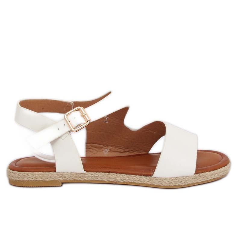 White women's sandals H-7 White