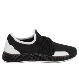 Black sports shoes B-6851 Black