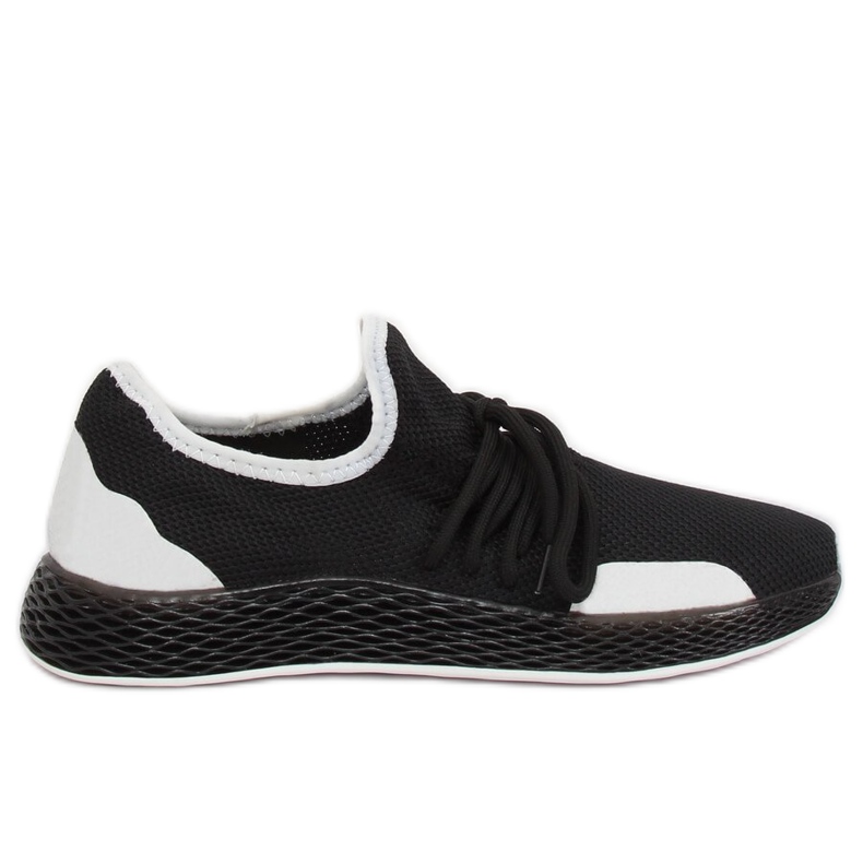 Black sports shoes B-6851 Black