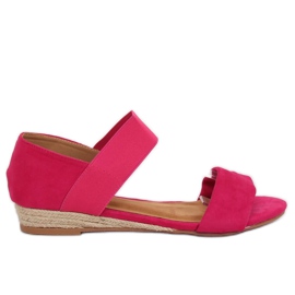 Fuchsia 9R71 Rose espadrilles sandals pink