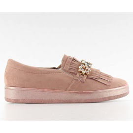 Slipony on pearl t277p Pink II-GAT