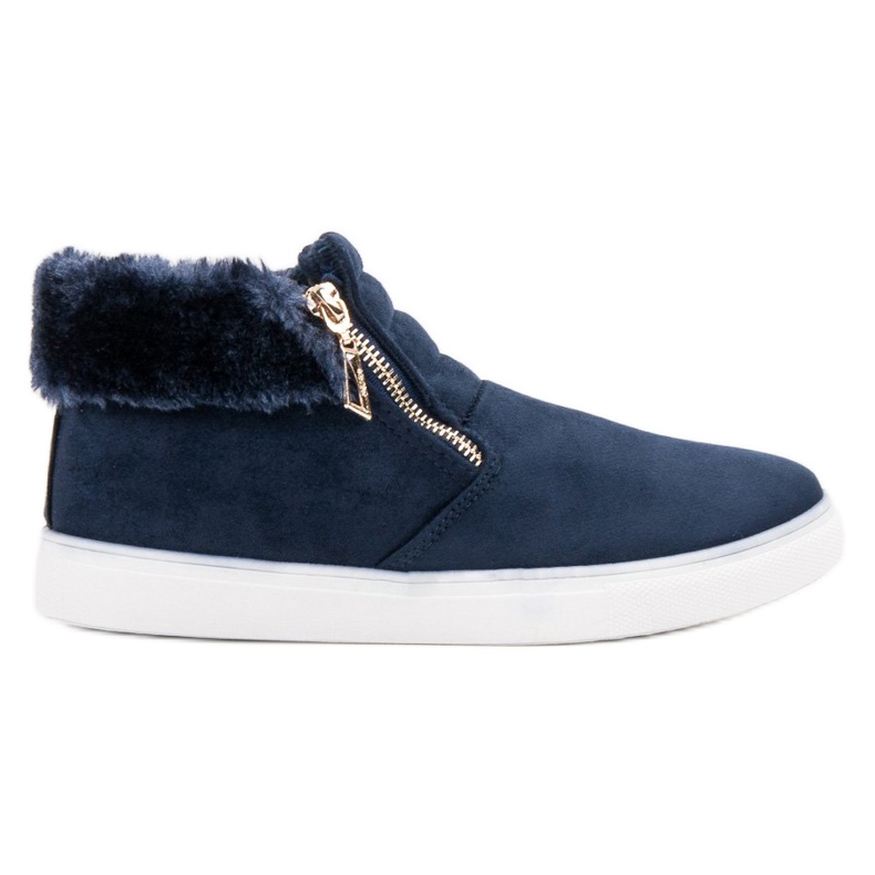 Sport Navy blue sneakers above the ankle Sport Navy blue sneakers above the ankle