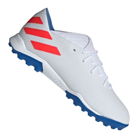 Adidas Nemeziz Messi 19.3 Tf M F34430 football boots white white Adidas Nemeziz Messi 19.3 Tf M F34430 football boots white white