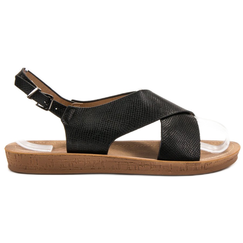 SHELOVET Comfortable Sandals black