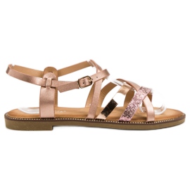 Bestelle Rose Gold Women's Sandals pink