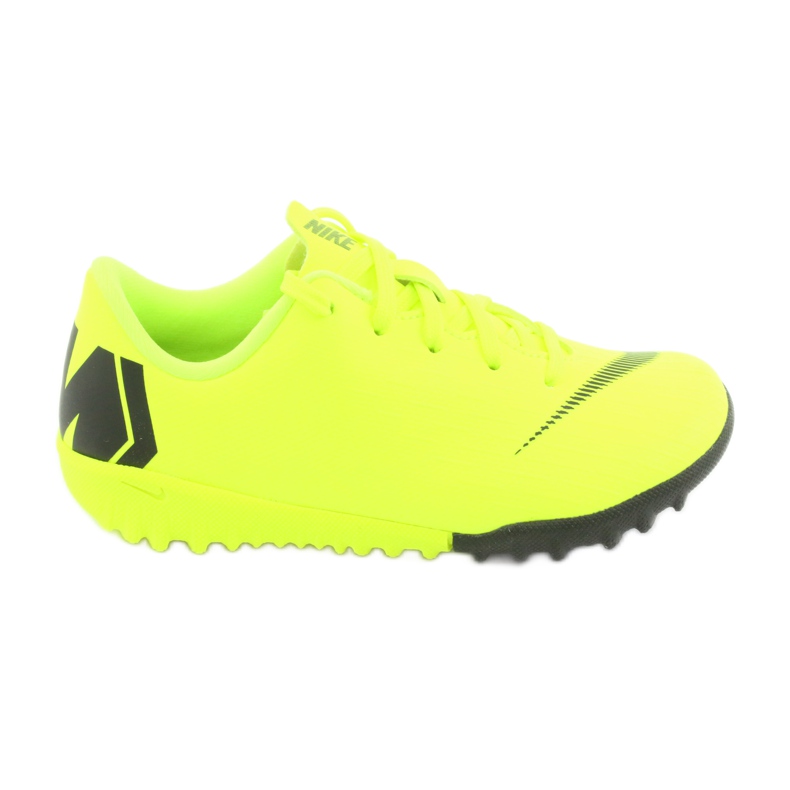 Nike Mercurial VaporX 12 Academy Tf Jr AH7353-701 soccer shoes yellow