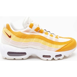 Nike Air Max 95 114 Piles Ivory Firewood Orange multicolored yellow Nike Air Max 95 114 Piles Ivory Firewood Orange multicolored yellow