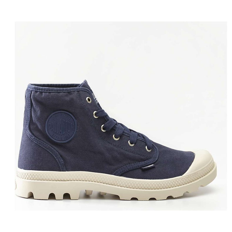 Palladium Pampa Hi 458 Mood Indigo navy blue