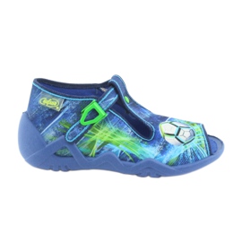 Befado children's shoes 217P098 blue green Befado children's shoes 217P098 blue green