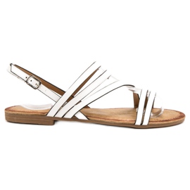 Primavera Classic White Sandals