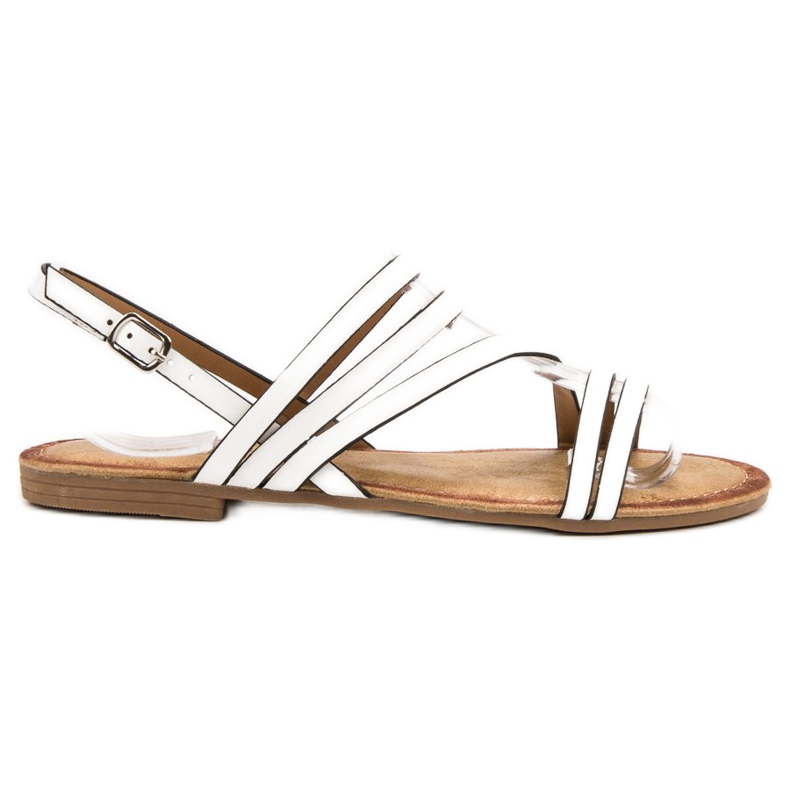 Primavera Classic White Sandals