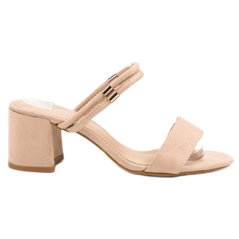Fama Stylish Slippers brown